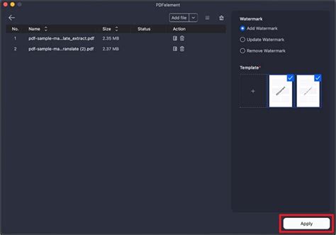 How to Add Watermark to PDF on Mac