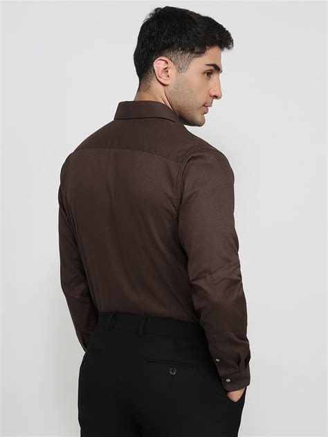 Raymond Men Green Slim Fit Solid Formal Shirt – MyRaymond