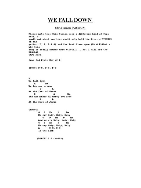 We Fall Down Tutorial 的图像结果