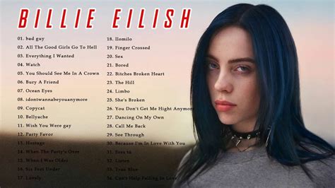 Billie Eilish Songs In Order - Thomas McKenna Blog