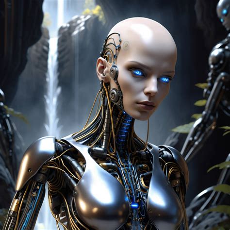 Cyborg Robot Girl deviantART 的图像结果