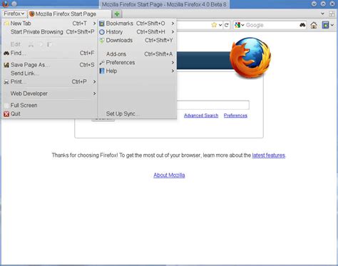 Firefox 4 beta 8 now available