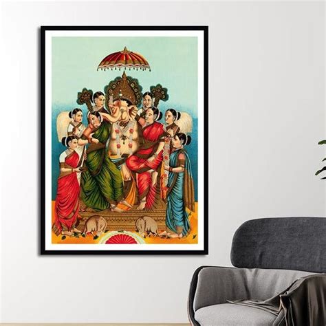 Buy Ganesh Paintings Online & Ganesh Art - Get 15% OFF – TheBimba.com