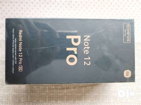 Brand New Unboxed Redmi Note 12 Pro 5G (12/256GB) - Mobile Phones ...