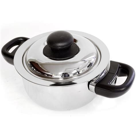 Buy MATBAH Stainless Steel Hot Pot Insulated Food Server Casserole, 1 ...