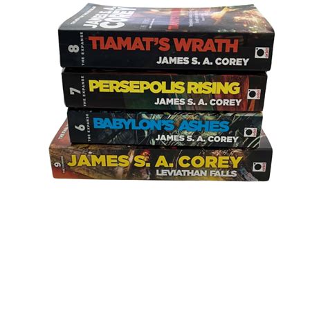 x4 The Expanse Books by James S.A Corey(s)