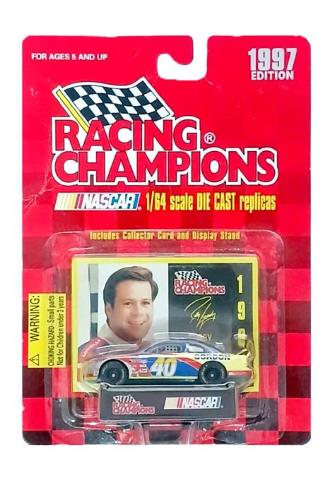 Exclusives Racing Champions Nascar Bobby Gordon - Blue / Yellow– Toys ...