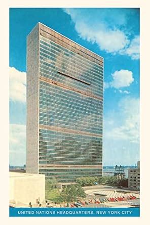 Buy Vintage Journal United Nations Building, New York City (Pocket ...