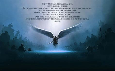 Download Archangel Saint Michael Defeating the Devil | Wallpapers.com