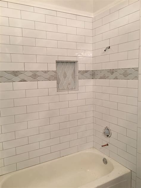 Shower Subway Tile Bathroom