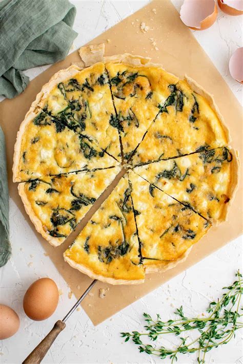 Easy Spinach Feta Quiche Recipe – TMBI