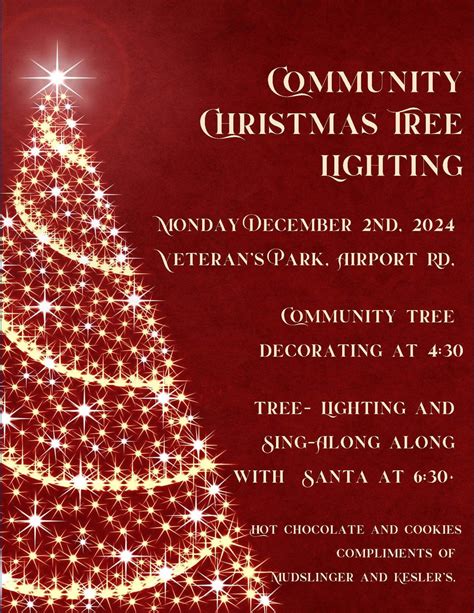 Blackfoot Community Christmas Tree Lighting, E Airport Rd, Blackfoot ...
