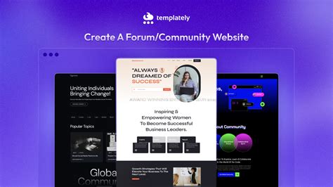 Image result for Creating a Forum Website