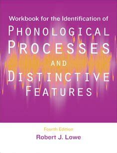 Buy Identification of Phonological Processes and Distinctive Features ...