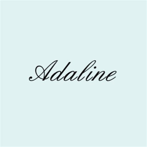 Adaline - Girls Name