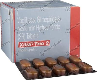 Xilia Trio 2mg Strip Of 10 Tablets: Uses, Side Effects, Price & Dosage ...