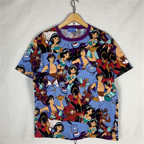 Mickey Mouse Disney Aladdin All Over Print Tshirt | Grailed