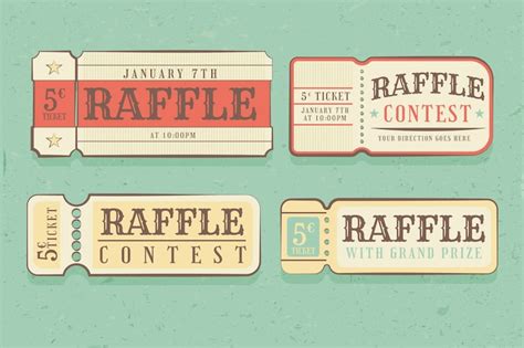 Vintage ticket template Images - Free Download on Freepik