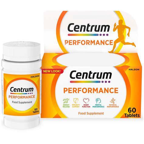 Centrumperformance Tablets Multivitamin And Mineral Supplements 21 ...