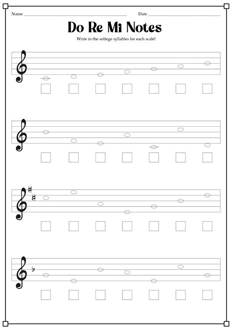 11 Piano Notes Worksheets - Free PDF at worksheeto.com