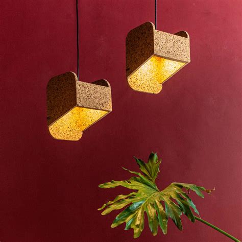 Buy Ceiling Light Fixtures | Jude Sliced Pendant Lamp (Light cork ...