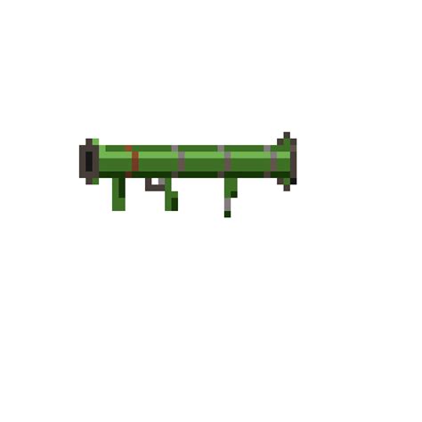 Pixilart - Rocket launcher by Mossj