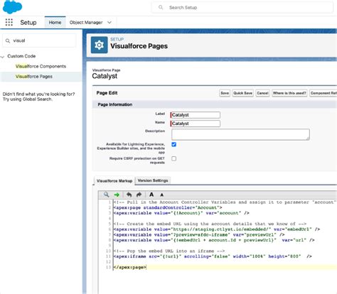 Image result for Salesforce Iframe Example