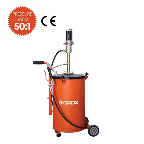GROZ BGRP/50 50Kg Air Operated Grease Ratio Pump 50:1 – Industrofy