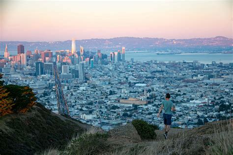 Download San Francisco Sunset Viewfrom Twin Peaks Wallpaper ...