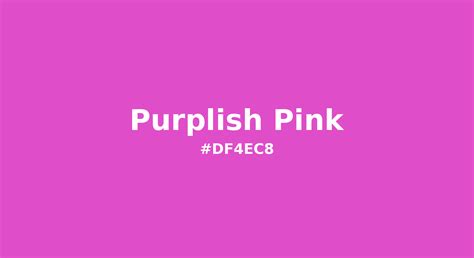 Purplish Pink | Color conversion CMYK | Hsl | Rgb | Pantone Printing Match