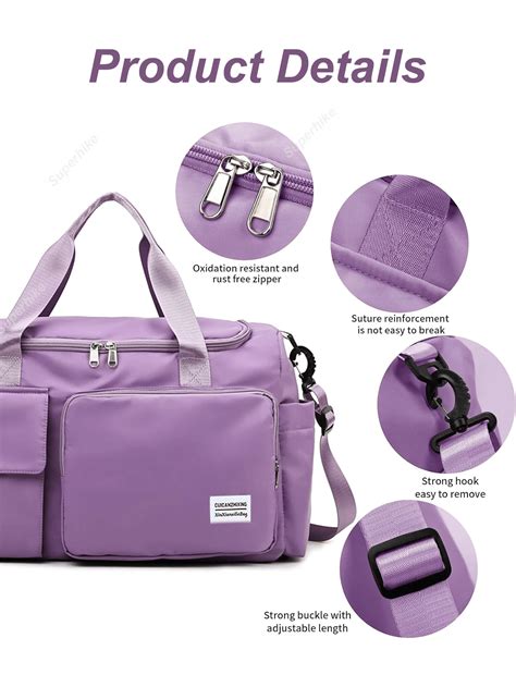 1pc 35l Gym Bag, Yoga Crossbody Bag, Sports Bag With Shoe Compartment ...