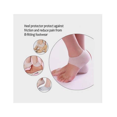 Fashion Mystery Silicon Gel Heel Socks Pad buy online at best price in ...
