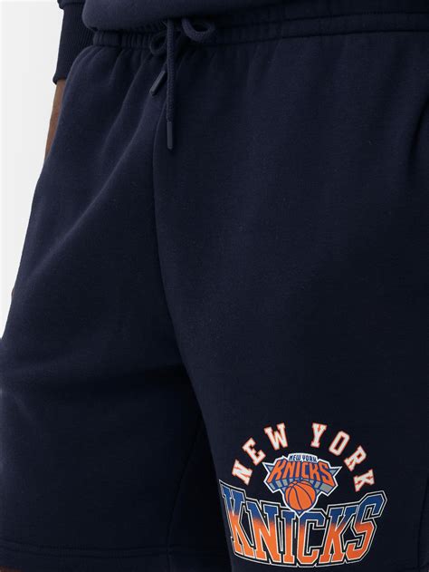 Mens Navy NBA New York Knicks Shorts | Primark