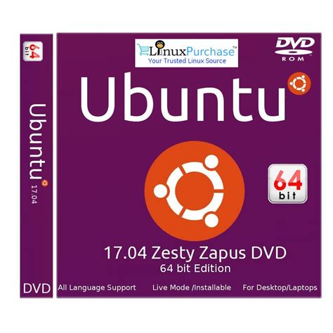 Ubuntu 17.04 DVD 64 bit Zesty Zapus : Amazon.in: Software