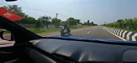 Royal Enfield Himalayan 450 adventure motorcycle test mule was pulling ...