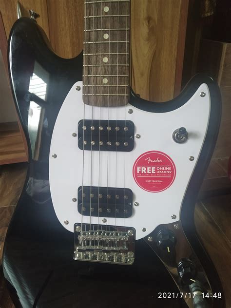 Fender Squier Sonic Mustang HH 6 String Electric Guitar – BAJAAO.COM