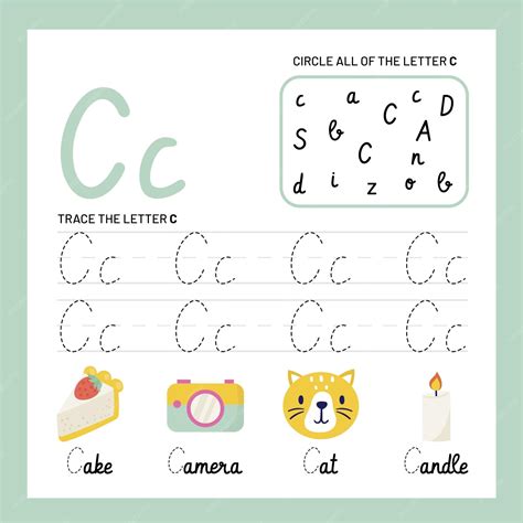 FREE* Words Starting With Letter C | MyTeachingStation.com - Worksheets ...