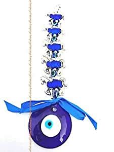 Buy JKbK Hanging Evil Eye with 5 Elephants Online at Low Prices in ...