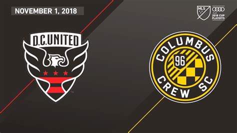 HIGHLIGHTS: D.C. United vs. Columbus Crew | November 1, 2018 - YouTube