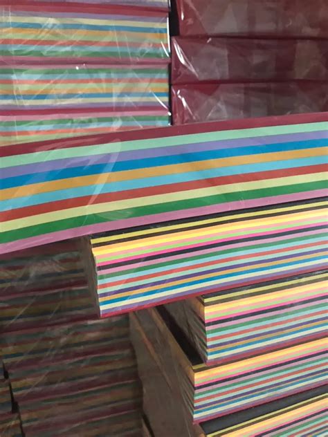 Factory A4 Size Colored Copy Paper Origami Material Paper Coloured ...
