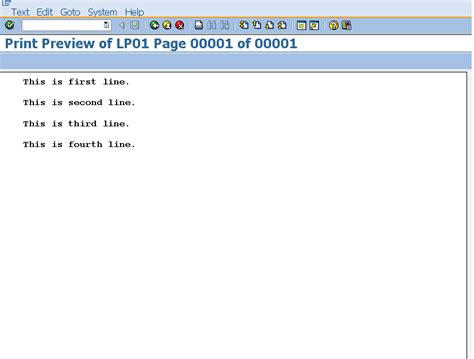 How to Create a Window in SAP Script 的图像结果
