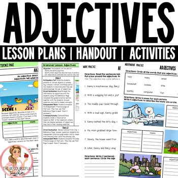 Image result for Proper Adjectives 3rd Grade Lesson
