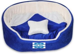Little Smile Deluxe Soft Ethinic Designer Bed with blanket for Dog and ...