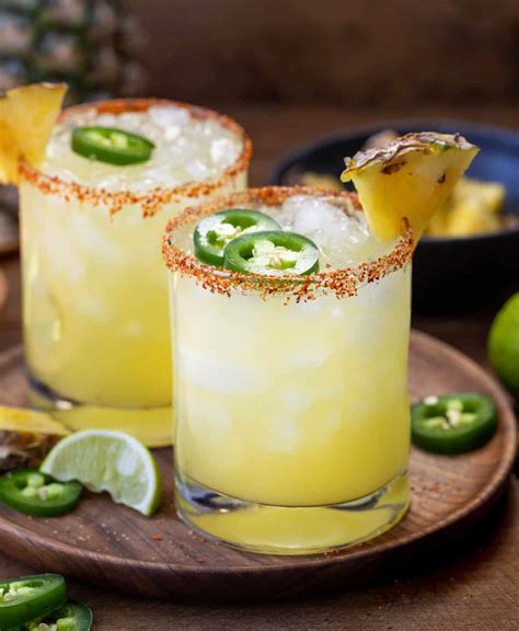 Spicy Pineapple Margarita - i am baker