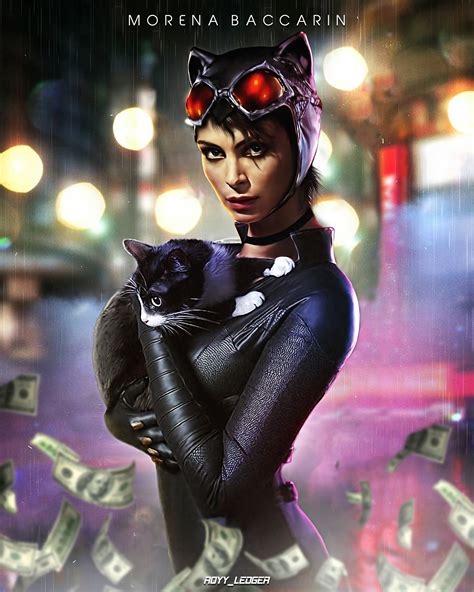 ArtStation - Morena Baccarin as Catwoman (Fan art), Royy _Ledger ...