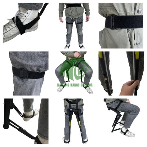 Outdoor Foldable Wilderness Fishing Queue Exoskeleton Wearable Chair - Outdoor Foldable chair ...