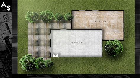 Rendered Floor Plan Photoshop