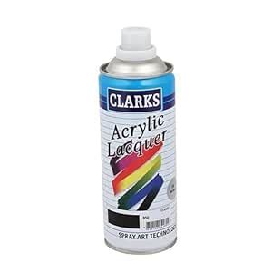 Clarks Acrylic Lacquer Spray Paint, Packaging Type: Bottle (White ...