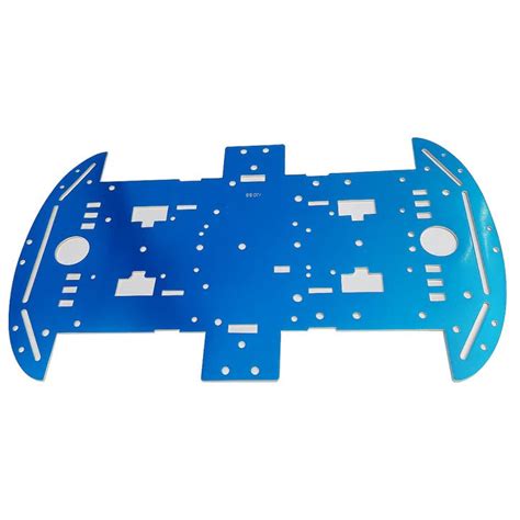 4WD Aluminium Smart Robot Car Chassis Only