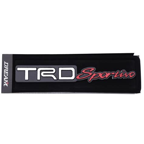 Kmh Premium 3d Car Logo Sticker Compatible For Toyota Fortuner ...